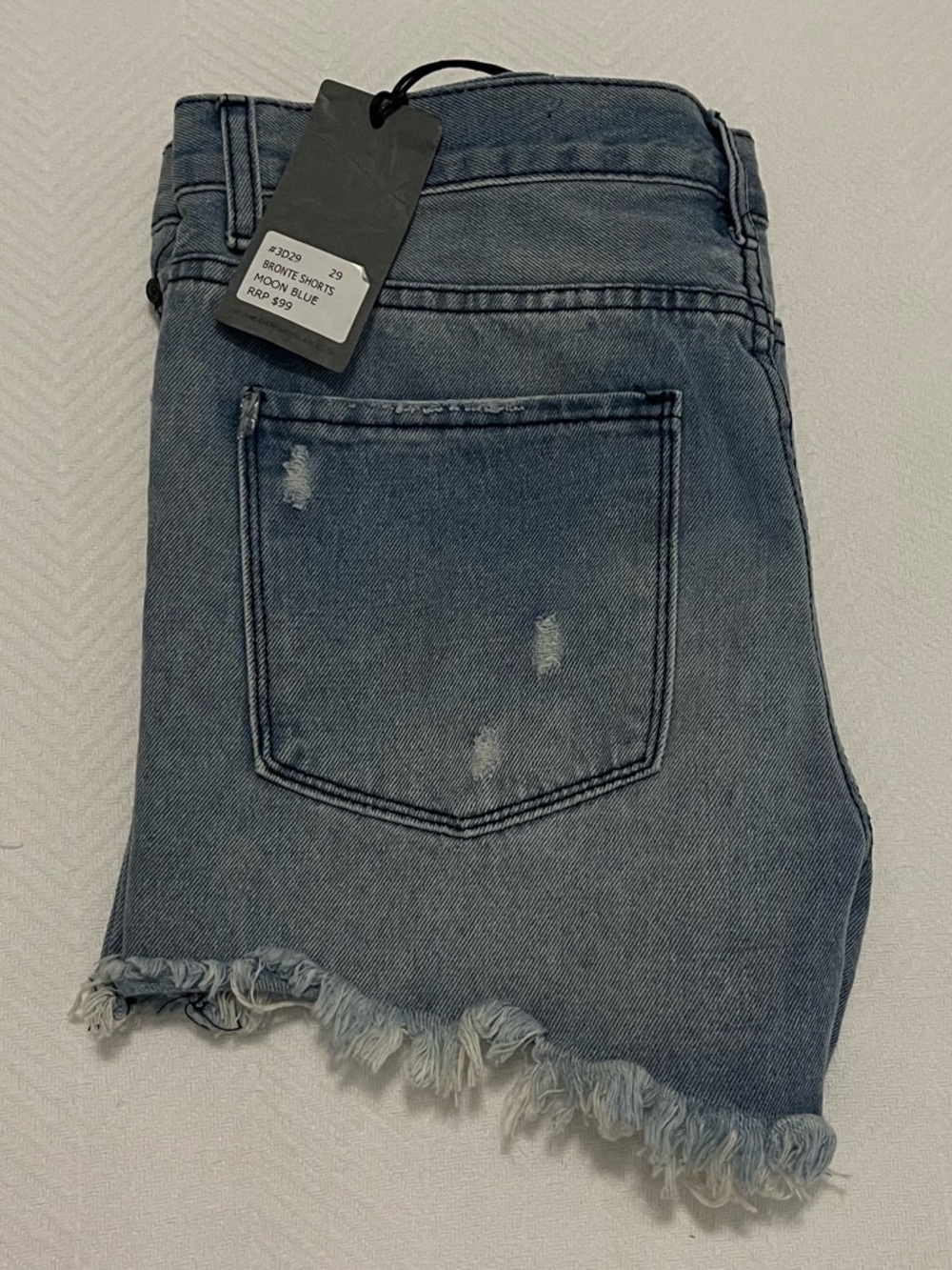 Denim CoLab Shorts - Picture 7 of 7
